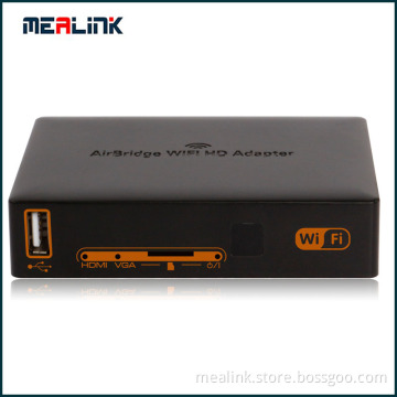 Airbrige WiFi HD Adapter Wireless HDMI&VGA Transmitter WiFi to HDMI Converter